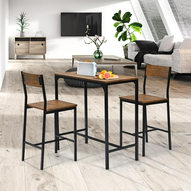 Giantex 3 piece 2024 pub dining set