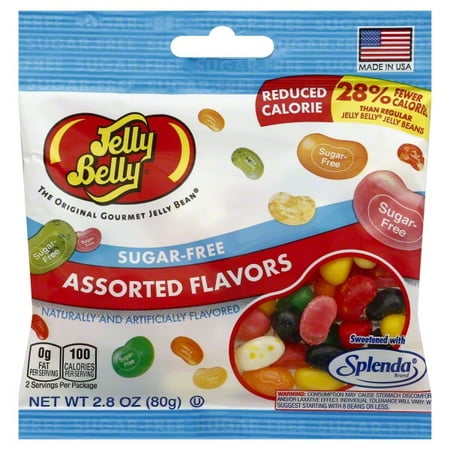 Jelly Belly Sugar-Free Assorted Flavors Candy Beans, 2.8 Oz. - Walmart.com