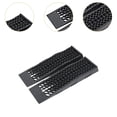 thumbnail image 6 of Wzmzjy 2 Pieces Car Ramps Vehicle Maintenance Oil Changes Low Profile 6600 lb. Capacity Flower Texture, 6 of 9