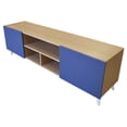 thumbnail image 3 of Mueble para TV Hogare 80' Roble Azul Centro de entretenimiento Europa, 3 of 9