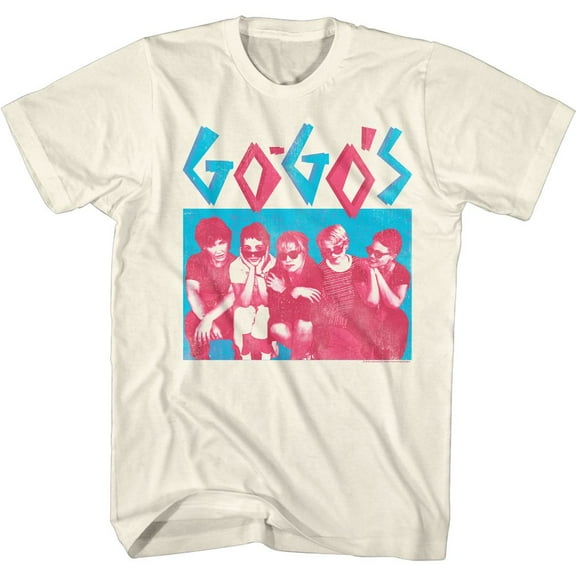 The Go-Go's CM Group Natural Adult T-Shirt