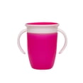 thumbnail image 1 of Vaso entrenador antiderrame 360 CHIQUI MUNDO rosa para bebé antiderramante, 1 of 2