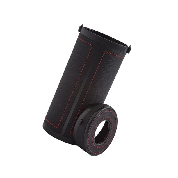Bearachild Universal Cylinder Box Tube Accessories Interior Auto Almacenamiento y organización del hogar Negro Diámetro 6.7 cm.