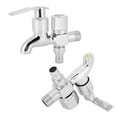 thumbnail image 2 of Water Saving Water Faucet, 1 Inlet 2 Outlet Household Faucet, For Bathroom Easy To Install For Home, 2 of 8