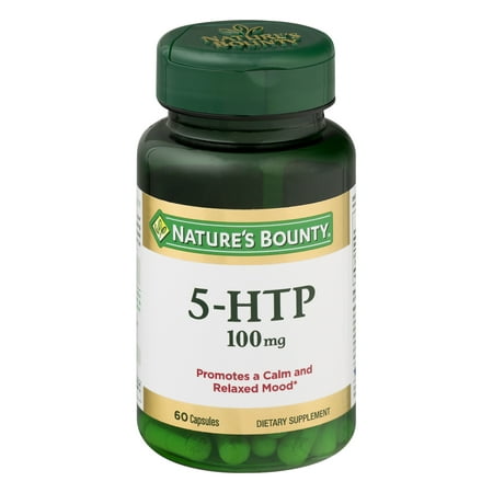 Nature's Bounty 5 - HTP 100mg - 60 CT (Doctor's Best 5 Htp Enhanced With Vitamins B6 C)