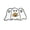 White, variant on LNOGEUPG Creative 3 in 1 Spooky Ghost Halloween Doormat with Mini Pumpkin Accent, Non Slip Soft Absorbent Irregular Floor Rug for Indoor Front Door Entryway Home Halloween Gothic Decor