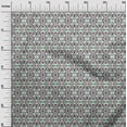 thumbnail image 3 of oneOone Silk Tabby Green Fabric Asian Ikat Craft Projects Decor Fabric Printed By The Yard 42 Inch Wide, 3 of 4