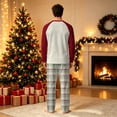 thumbnail image 5 of Lvotionpl 2026 Family Christmas Pajamas Matching Sets, Matching Family Christmas Pjs Long Sleeve Top & Pants Set Matching Holiday Family Pajama Xmas Sets, 5 of 5