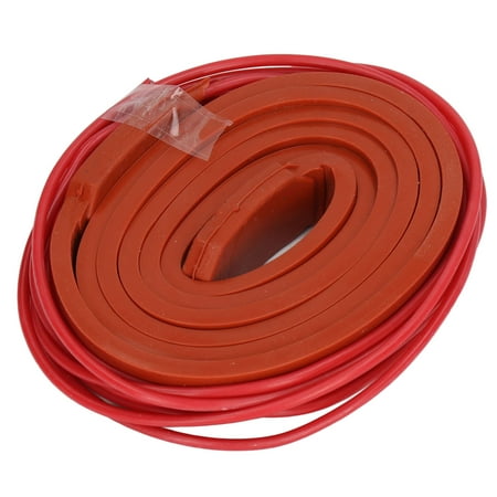 

Flexible Heater Wrap Silicone Heater Wrap Heat Resistant Waterproof 80W For Oil Pipe For Water Pump DC12V DC24V