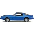thumbnail image 2 of 1978 Pontiac Firebird Trans Am Blue Metallic with Hood Graphics "Special Edition" Series 1/18 Diecast Model Car by Maisto, 2 of 3