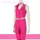 thumbnail image 4 of Barbie Movie Fantasy mujer y niña, disfraz de Cosplay, Top rosa, pantalones, uniforme, Halloween, fiesta de carnaval, disfraz, moda, 2023, 4 of 4