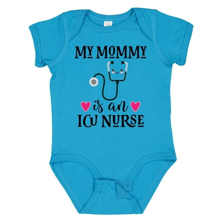 

Inktastic ICU Nurse Mommy Gift Baby Girl Bodysuit