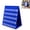 Blue, variant on Lyxbone Double Sided Tabletop Pocket Chart Stand Portable Foldable for Classroom Home