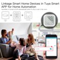thumbnail image 3 of ZigBee Smart Hygrometer Thermometer Indoor Temperature and Humidity Sensor with App Control Large LCD Display Home Remote Monitor Data Log Review DIY Intelligent Linkage, 3 of 8
