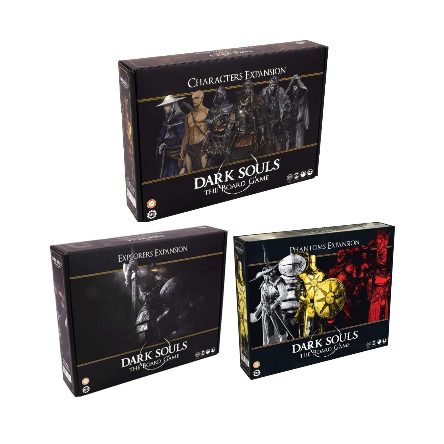 Dark Souls Board Game Bundle Characters, Phantoms and Explorers
