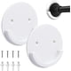 thumbnail image 2 of Soporte Adhesivo para Barra de Cortina de Baño, Sin Taladro, Soporte Curtain Rod para Tubo de Ducha, Apto para Azulejos/Paredes Pintadas (Blanco), 2 of 4