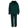 thumbnail image 7 of MSJUHEG Jumpsuits for Women,Jogging Suits for Women Plus Size,Lounge Sets for Women,Tracksuit Set Two Piece Outfits Sets,Matching Sets Women Clothing,Track Suits for Women Set Green 2 XL, 7 of 7