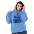 thumbnail image 4 of Autistic Lives Matter Autism Aware Hoodie Sweatshirt Women Men Brisco Brands S, 4 of 6