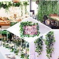 thumbnail image 5 of Efavormart 5 FT | Real Touch Green Poplar Leaves Artificial Garland Vines For Wedding Events Decoration, 5 of 10