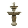 thumbnail image 5 of 48-Inch Tall Outdoor Decorative 3-Tiered Concrete Relaxation Fountain, 5 of 5