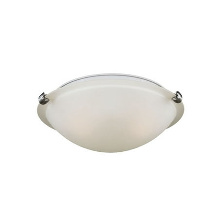 

Two Light Flush Mount-Brushed Nickel Finish-Incandescent Lamping Type Bailey Street Home 73-Bel-1795989