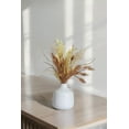 thumbnail image 5 of Home Decor Collection 14.3" Artificial Fall Floral Arrangement Made for Table Tops - Matte White Ceramic Vase, 5 of 8