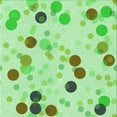 thumbnail image 1 of Ahgly Company Indoor Square Patterned Green Snake Green Area Rugs, 8' Square, 1 of 6