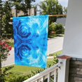 thumbnail image 5 of Wukai Blue Shell Garden Flags Double Sided Welcome Garden Yard House Flags Outside Outdoor House (Only Flag), 5 of 8