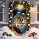 thumbnail image 5 of Cortina de poliéster, decoración navideña, adhesivo navideño para puerta, tela colgante, decoración para fiestas, tela de fondo, tapiz para puerta de habitación, decoración de Halloween, decoración de, 5 of 6