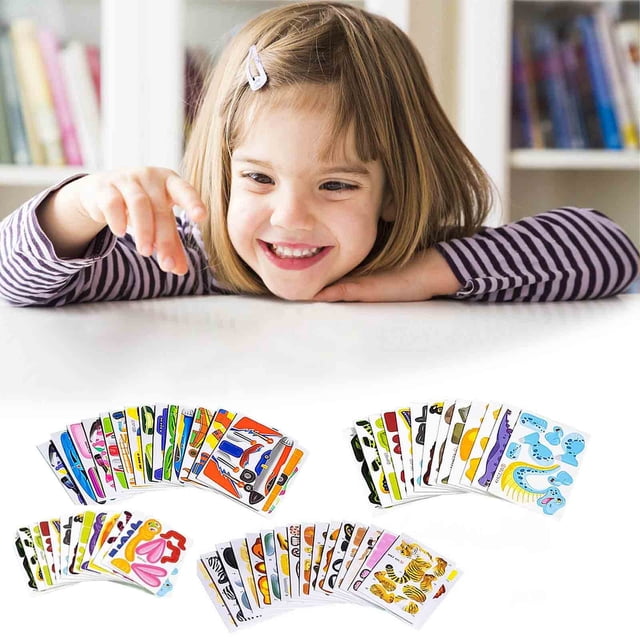Lekihaqq 3D Puzzles For Kids Educational Toys Eva Foam Blocks Brain Teaser Diy Puzzle Sets Toddler Learning Games Preschool Activity Gifts