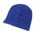thumbnail image 5 of Wuxian Toddler Babies Kids Hats Soft Pull On Cap Seamless Comfort Fit Solid Colro Stretchable Beanie Hats Breathable Cozy Skull Caps Lightweight Fashionable Dailywear,Blue,0-2 Years, 5 of 5