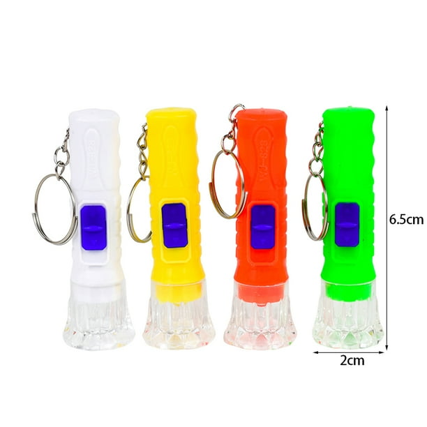 Minilinterna LED de 12 piezas para niños, lámpara de juguete para fiesta de cumpleaños, relleno de Piñata, bolsa de regalos