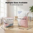 thumbnail image 2 of 3-Pieces No Pump Vacuum Storage Bags, 2026 New No-Pump 3D Vacuum Storage Bags, Large Vacuum Storage Compression Bags for Clothes, Blankets, Bedding, Comforters (3PCS, L), 2 of 7