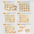 Asdomo Wooden Memory Game For Kids,Preschool Educational Memory