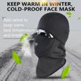 thumbnail image 4 of Gorro polar cálido para invierno, protector para todo el rostro para motocicleta eléctrica, forro para casco, protector para la cabeza, gorros impermeables a prueba de viento, 4 of 5