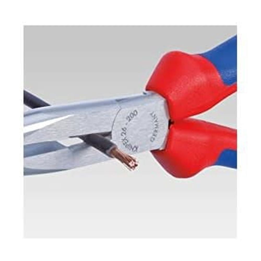 KNIPEX ANGLED LONG NOSE PLIERS W/CTR.-1,000V INSLTD