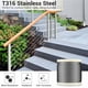 thumbnail image 3 of 500Ft 316 Stainless Steel Cable Kit 7x7 Strand Wire w/ Cutter for Railing Yescom Modern, 3 of 11