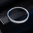 thumbnail image 4 of 2pcs Adjustable Sleeve Garters Metal Armband Cuff Holders for Shirts (Silver), 4 of 8