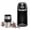Black Single Serve, variant on Mixpresso 12 Cup Coffee Pot, Auto-Off & Reusable Filter, Large Drip Coffee Maker 12 Cup Borosilicate Glass Carafe, Anti-Drip Coffee Machine Water Level Window, Black Electric Coffee Maker