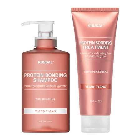 Kundal Protein Bonding Shampoo & Treatment Set