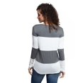thumbnail image 2 of Shirin Stripe Long Slv Tunic, 2 of 3