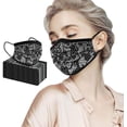 thumbnail image 4 of EcoNesxp Lace Printed Disposable Mask 3-layer Disposable Adult Mask, 4 of 5