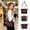 Dark Brown, variant on Vintage Crossbody Bag with Colorful Wide Strap, PU Leather Trendy Shoulder Purse Convertible Tote Handbag with Tassel Zipper,Casual Daily Work Commute Travel Shoulder Bag for Women,Light Brown