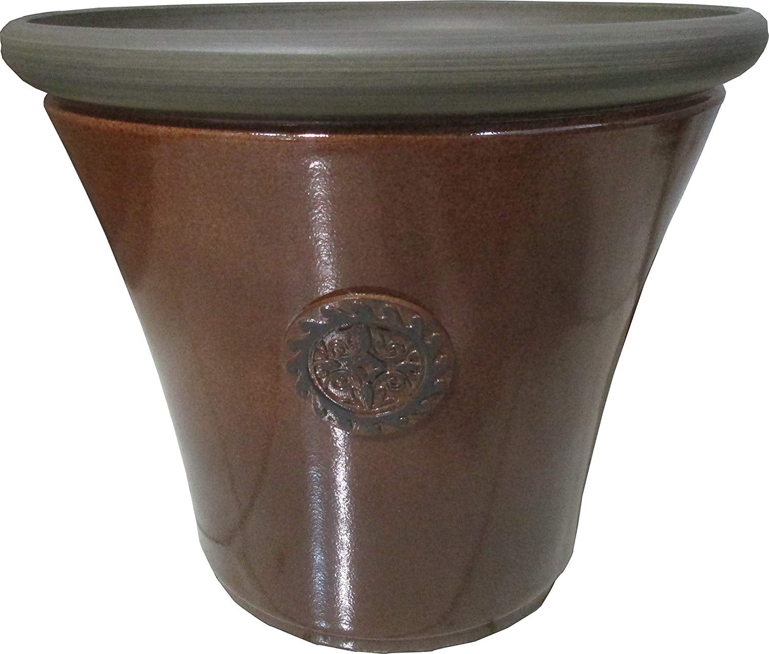 Happy Planter 608410074187 Planter 14 3 X 14 3 X 12 4 Brandy Walmart Com Walmart Com