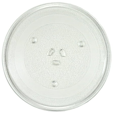 HQRP 11-1/4 inch Glass Turntable Tray for Magic Chef 203500 MCO160UW MCO165UB MCO165UW MCP13E1ST MCT9E1ST L04 Microwave