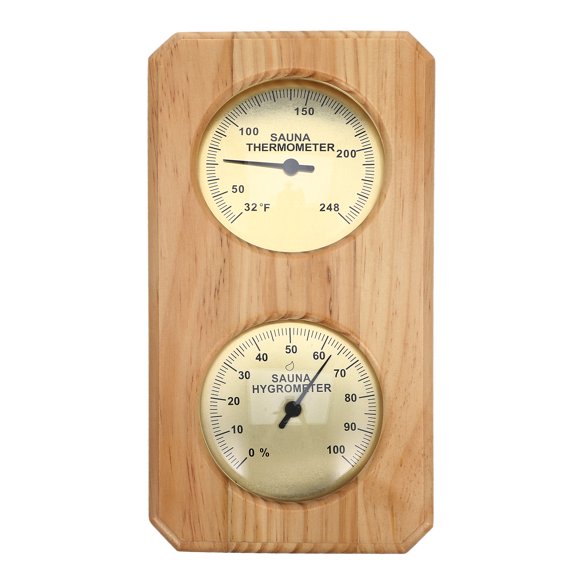 Hygrothermographe pour Sauna Usage Quotidien Mesure de Température et d'Humidité Outil de Mesure