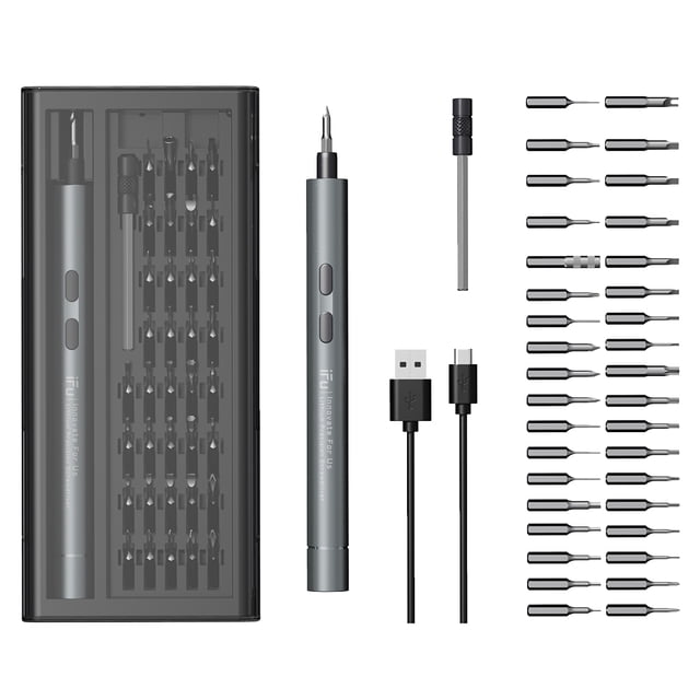 Juego de destornilladores eléctricos Wdftyju 42 en 1 con 37 puntas