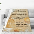 thumbnail image 3 of LHSHID Bereavement Gifts Sympathy Gift Blanket Flannel Soft and Comfortable Anti static Bed Sofa Blanket 50x60in, 3 of 5
