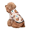 thumbnail image 5 of JUNZAN Dog Hoodie Puppy Sweater Sweatshirt,Cold Weather Coat Pet Clothes for Dog Cat-Forest Squirrel Nuts, 5 of 5