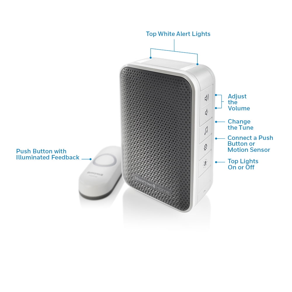 Honeywell Home 3 Series Wireless Doorbell and Button,3 Series